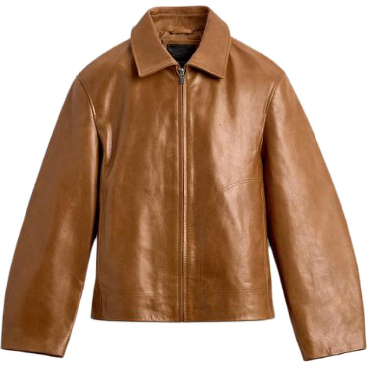 Куртка ZARA Коричневый Мужские Куртки - изображение 1
