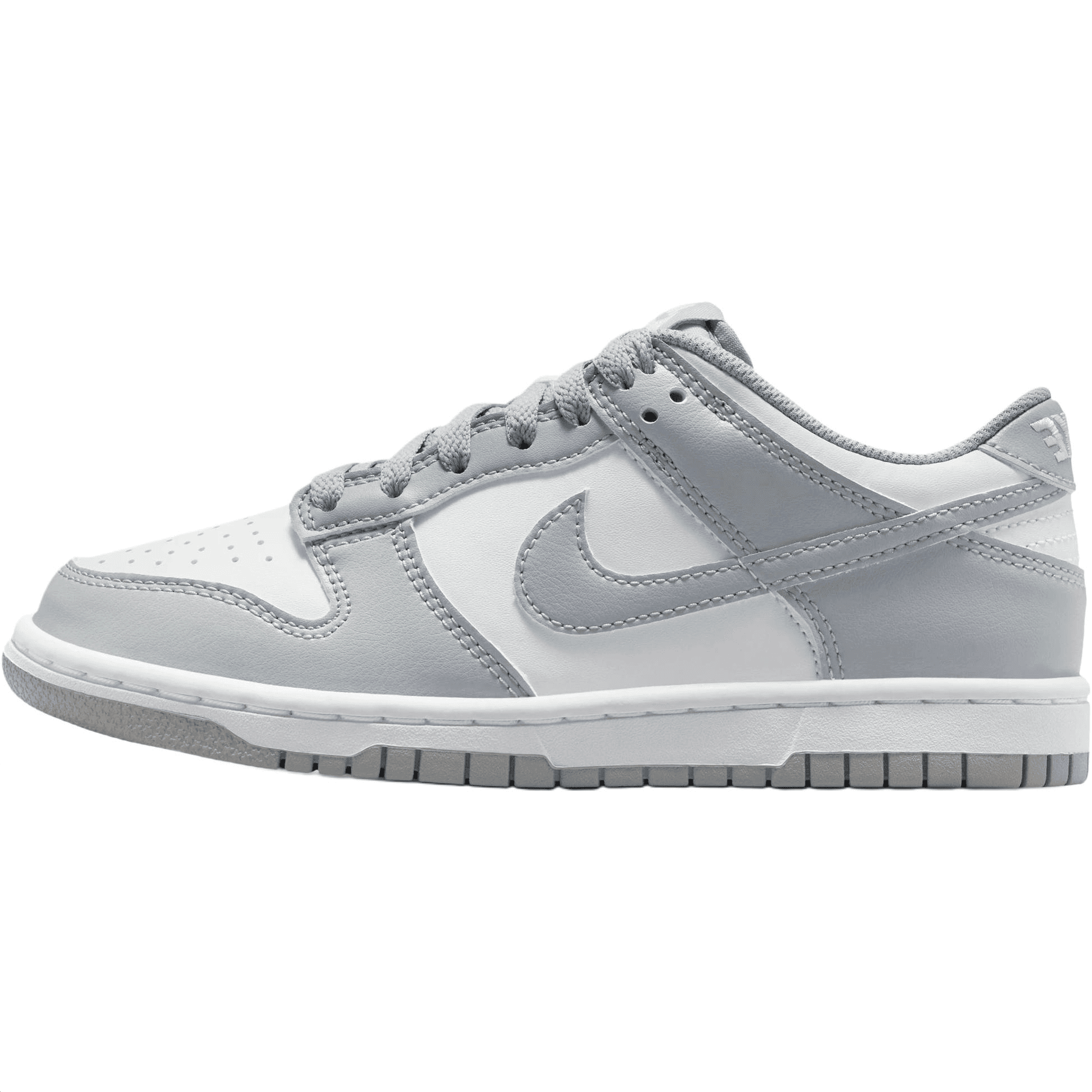Кроссовки Nike Dunk Low Top Скейтборд Кроссовки Серые Детские - изображение 1