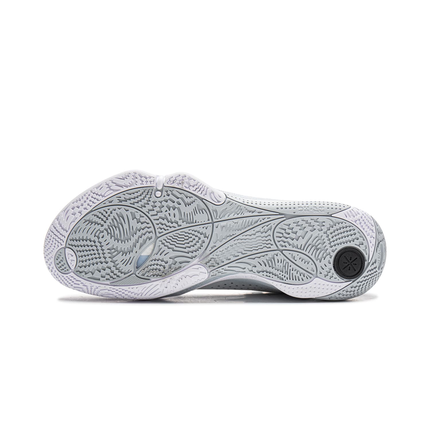 Кроссовки для баскетбола Li-Ning Wade All City 14 Амортизация Противоскользящая износостойкая Oтскок Лоу-топы Профессиональные баскетбольные кроссовки Мужской Микрокристаллический серый - изображение 5