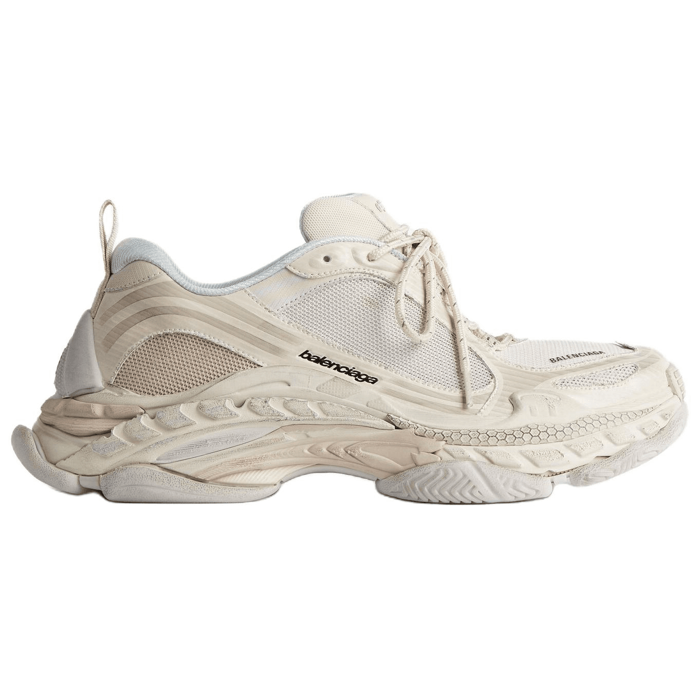 Кроссовки Balenciaga Triple S.2 .2 Low Топ Массивные кроссовки Мужской Бежевый - изображение 2