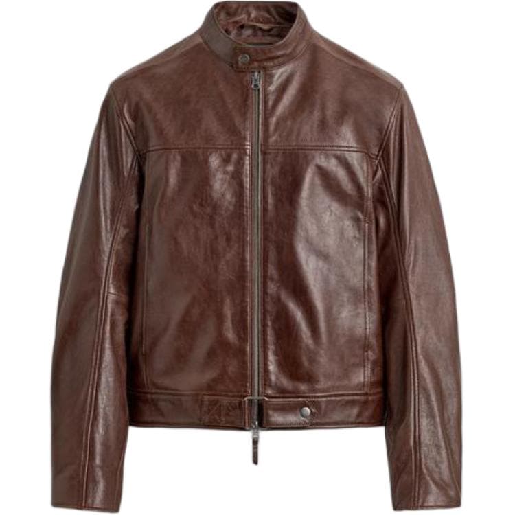 Кожаная куртки ZARA Кожа Цвет Унисекс Кожаные куртки - изображение 1