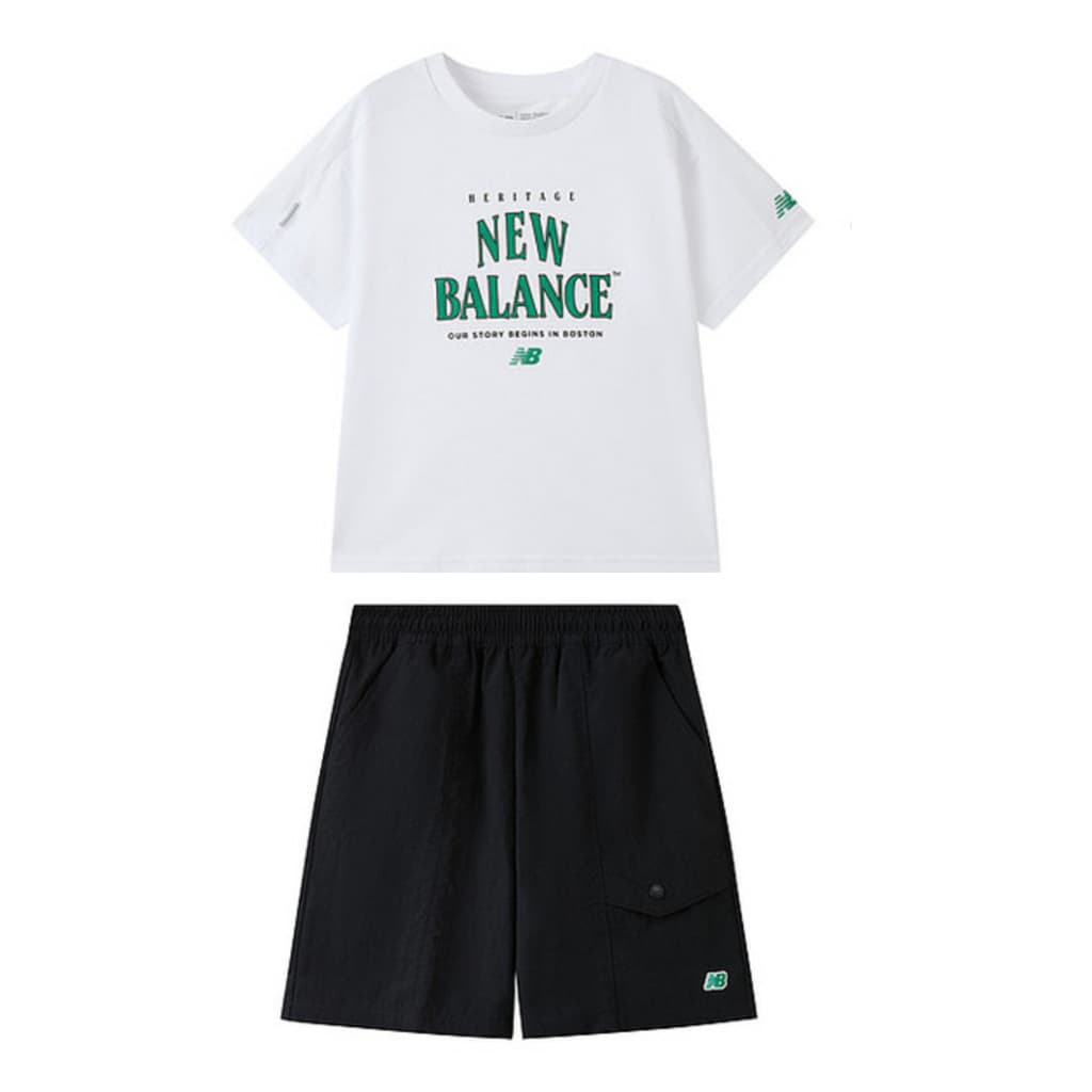 New Balance Повседневная спортивная одежда 2 штуки для детей - изображение 1