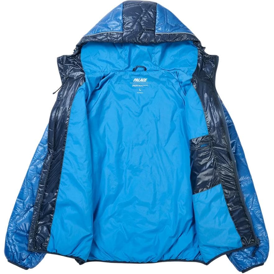 Зимняя куртка пуховик PALACE SS26 DROP7 PERTEX TRI NET JACKET BLUE - изображение 3