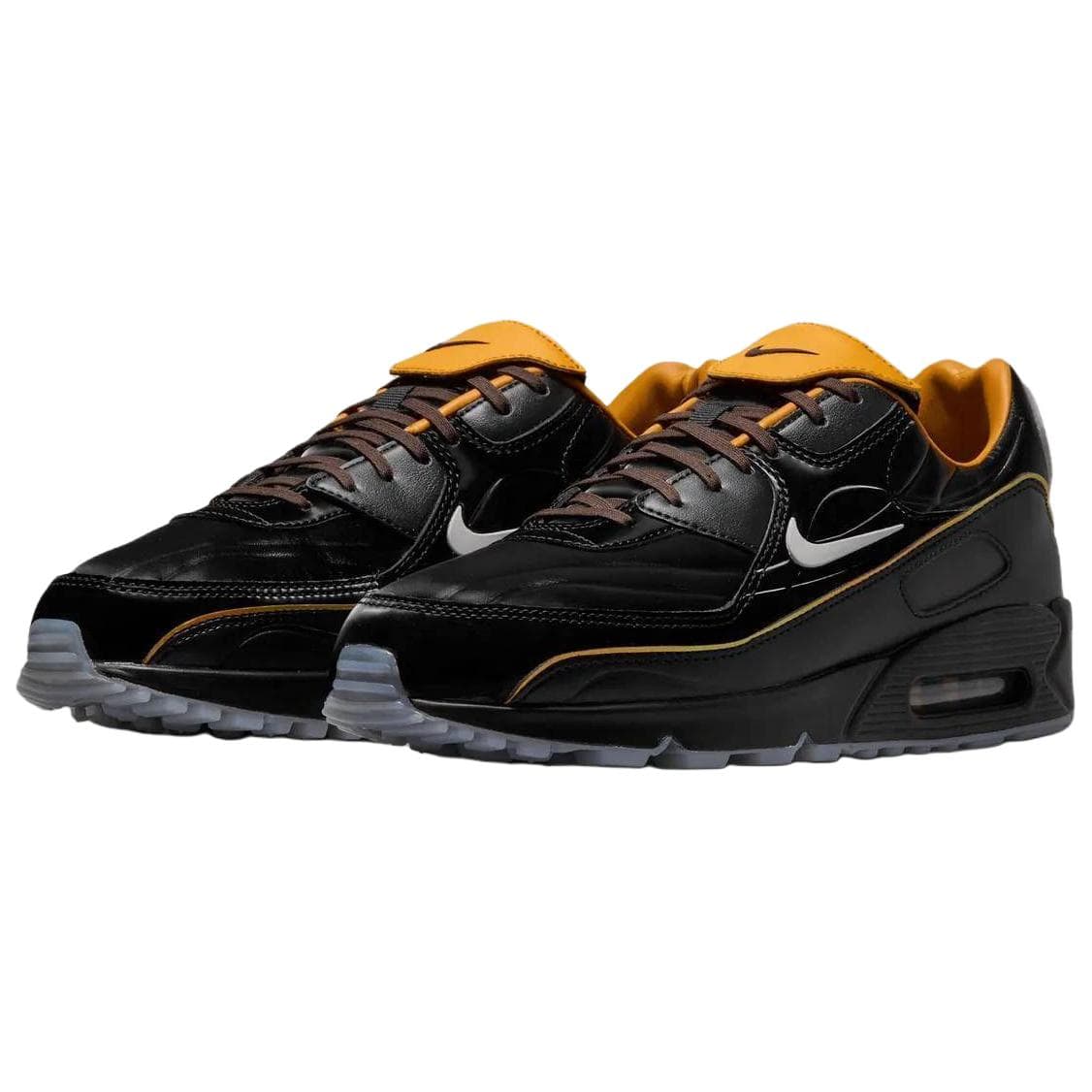 Кроссовки для бега Nike Air MAX 90 Отскок Беговые кроссовки Мужские Черные - изображение 3