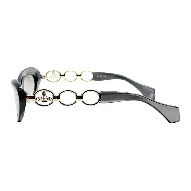 Солнцезащитные очки Vivienne Westwood Солнцезащитные очки OVAL SUNGLASSES Женские Серые - изображение 4