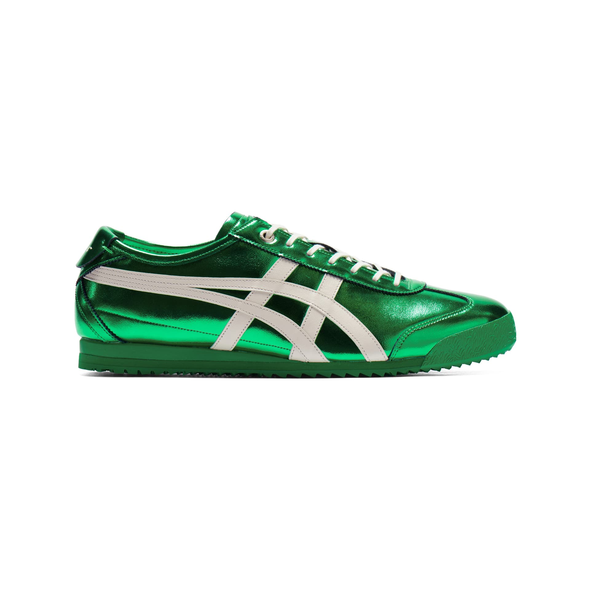 Кроссовки Onitsuka Tiger MEXICO 66 Повседневная обувь Низкий Топ Зеленый Унисекс - изображение 2