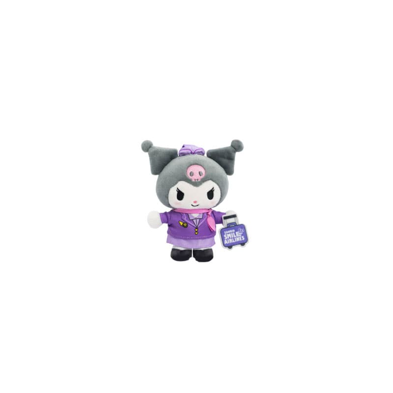 Санрио Aviation Collection Hello Kitty Kuromi Hangyodon Мягкие брелоки-игрушки Трумпеты Высокие - изображение 1