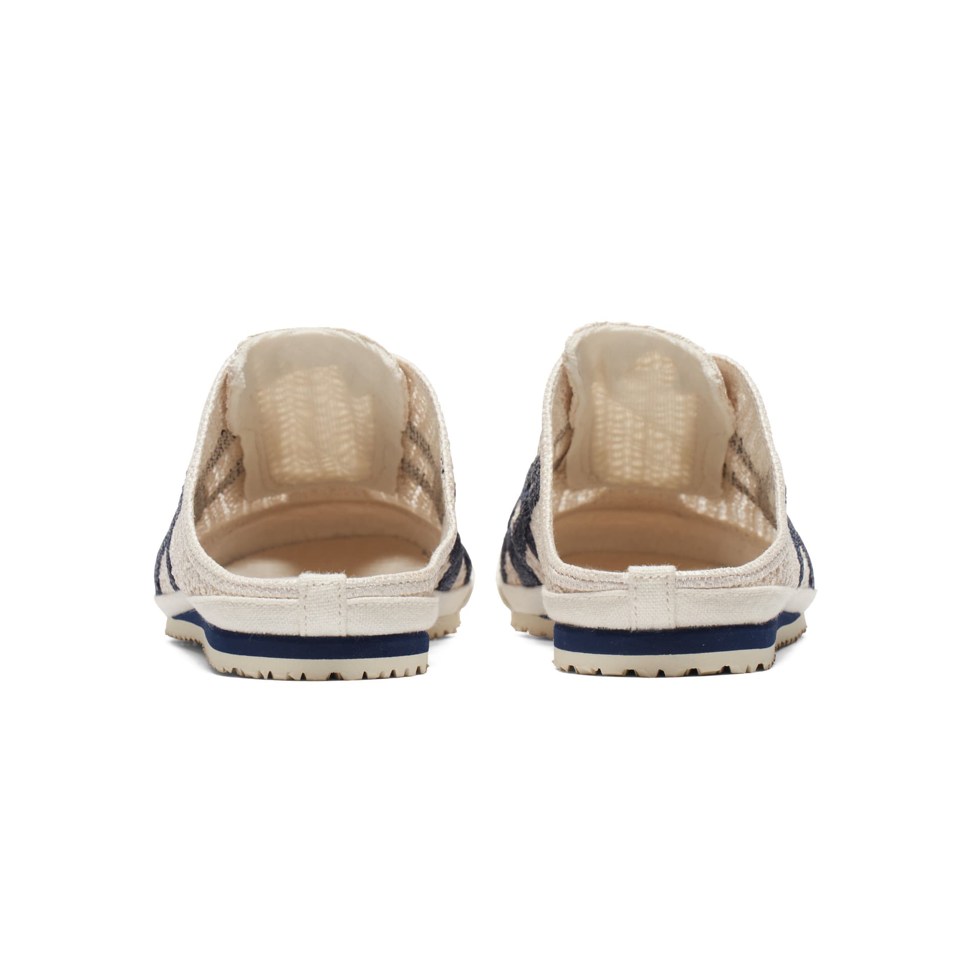 Сандалии Onitsuka Tiger MEXICO 66 SABOT Без специальных функций Закрытые тапочки Унисекс Бежевый Синий - изображение 6