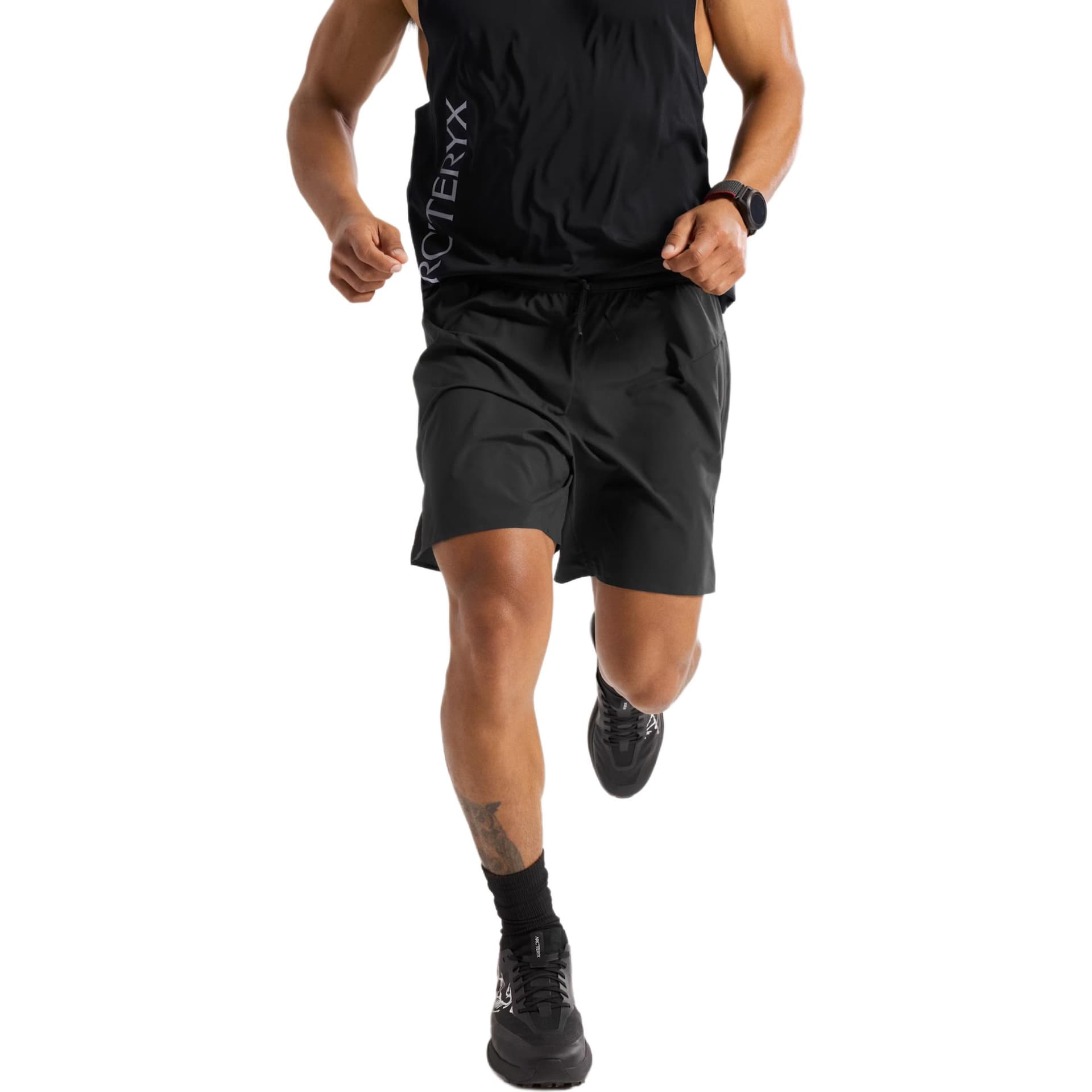 Тренировочные штаны Arc'teryx NORVAN Short 7' Спортивные шорты Мужские с подкладкой - изображение 2