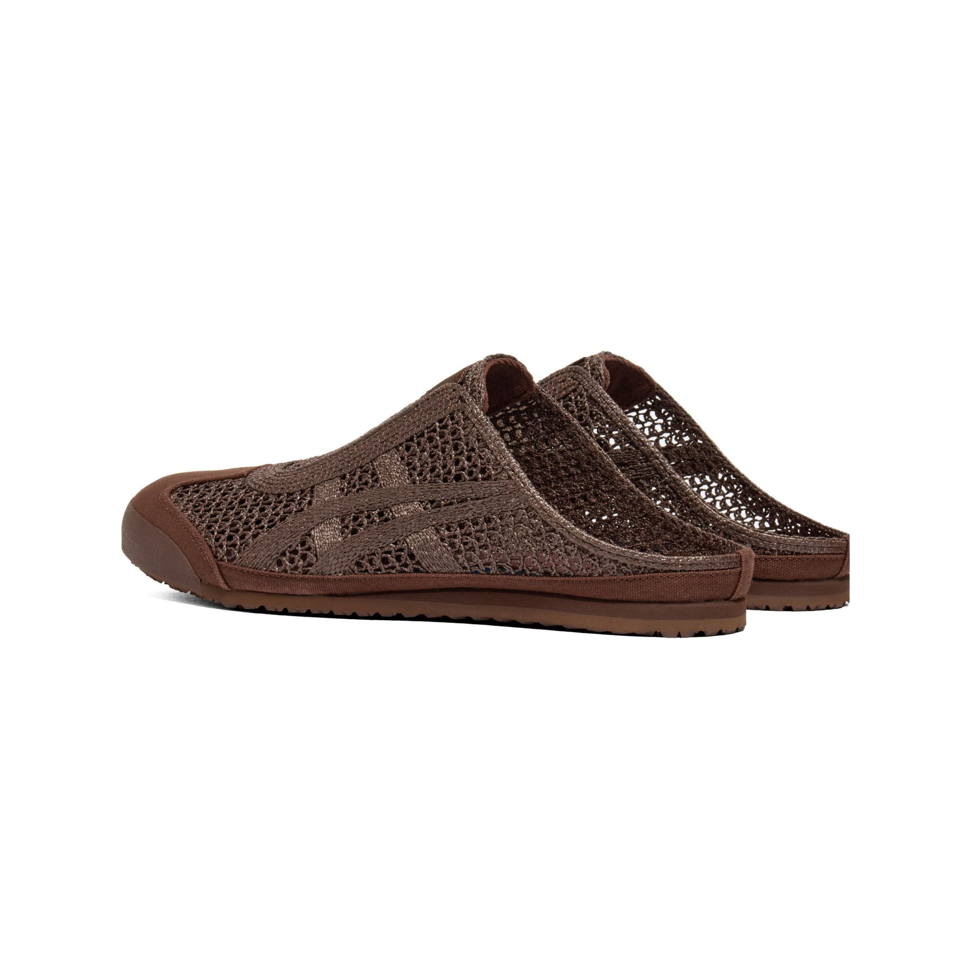 Сандалии Onitsuka Tiger MEXICO 66 SABOT Закрытые тапочки Унисекс Темно-кофейный - изображение 4