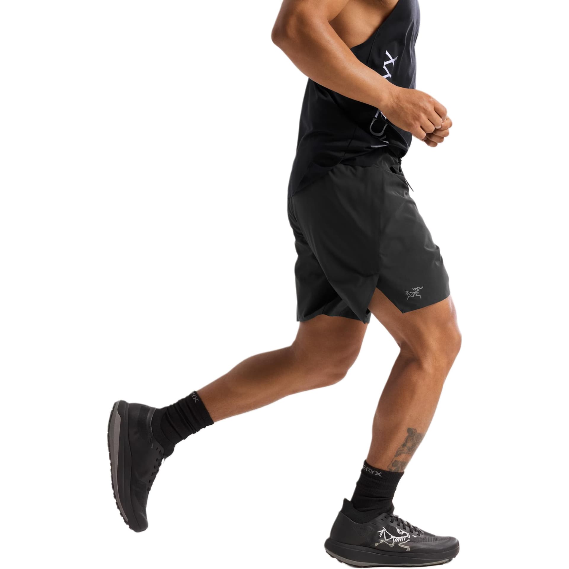 Тренировочные штаны Arc'teryx NORVAN Short 7' Спортивные шорты Мужские с подкладкой - изображение 4