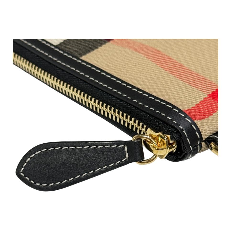 Сумка Burberry Кожа Клатчи Женские Бежево-коричневый - изображение 5