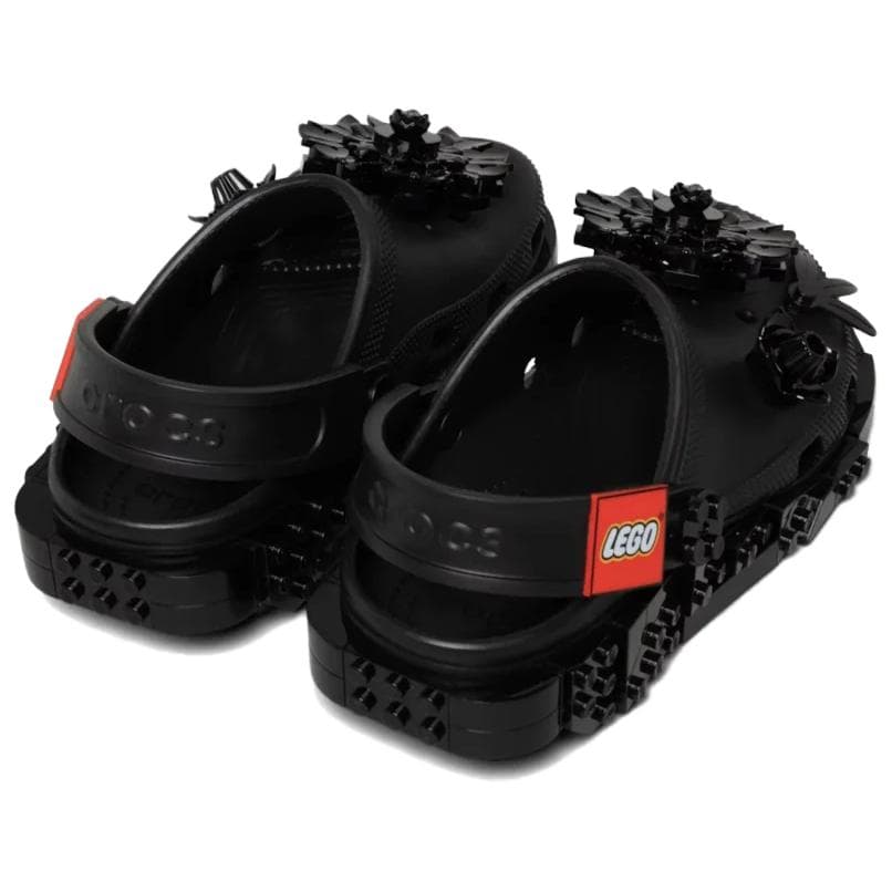 Сабо Crocs x LEGO Botanicals Сабо из резины Женские Черные - изображение 3