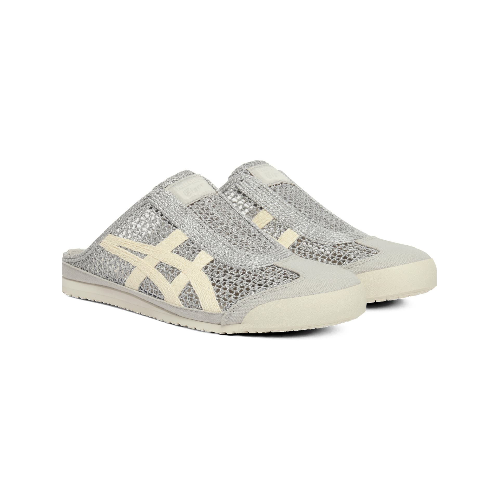 Сандалии Onitsuka Tiger Mexico 66 Без специальных функций Домашние тапочки Унисекс Серебряный - изображение 3