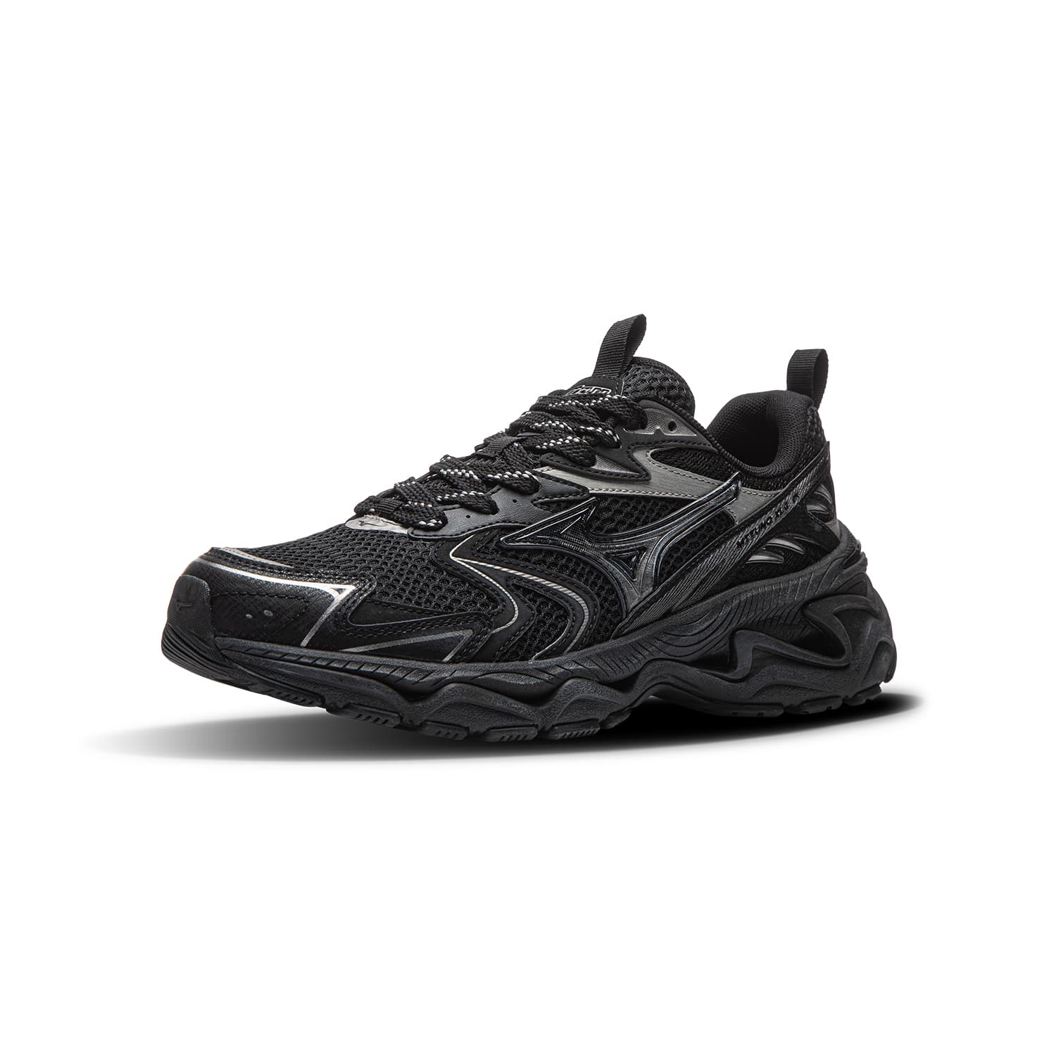 Кроссовки Mizuno XLG 2K Low Топ Массивные кроссовки Унисекс Меха Черный - изображение 2