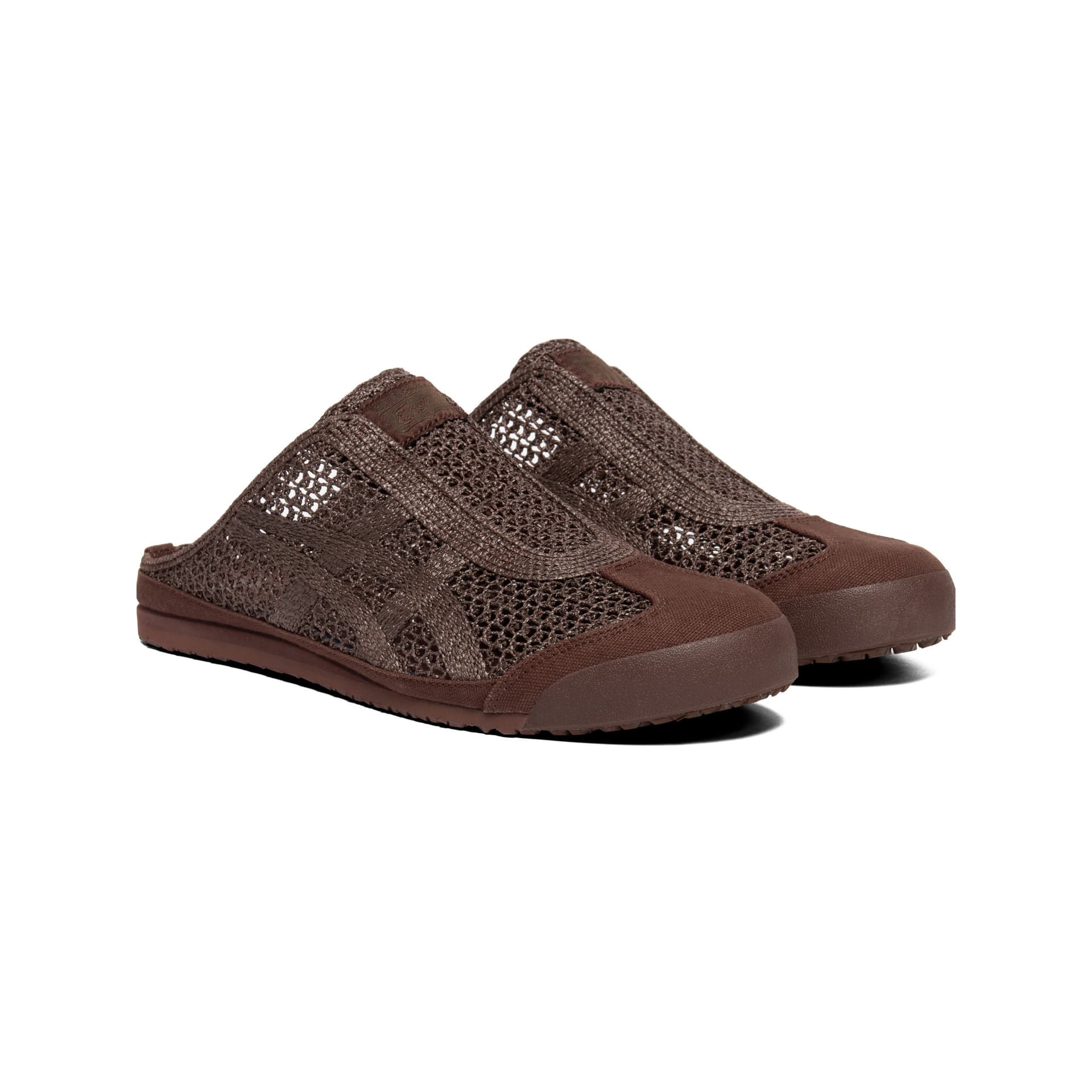 Сандалии Onitsuka Tiger MEXICO 66 SABOT Закрытые тапочки Унисекс Темно-кофейный - изображение 3