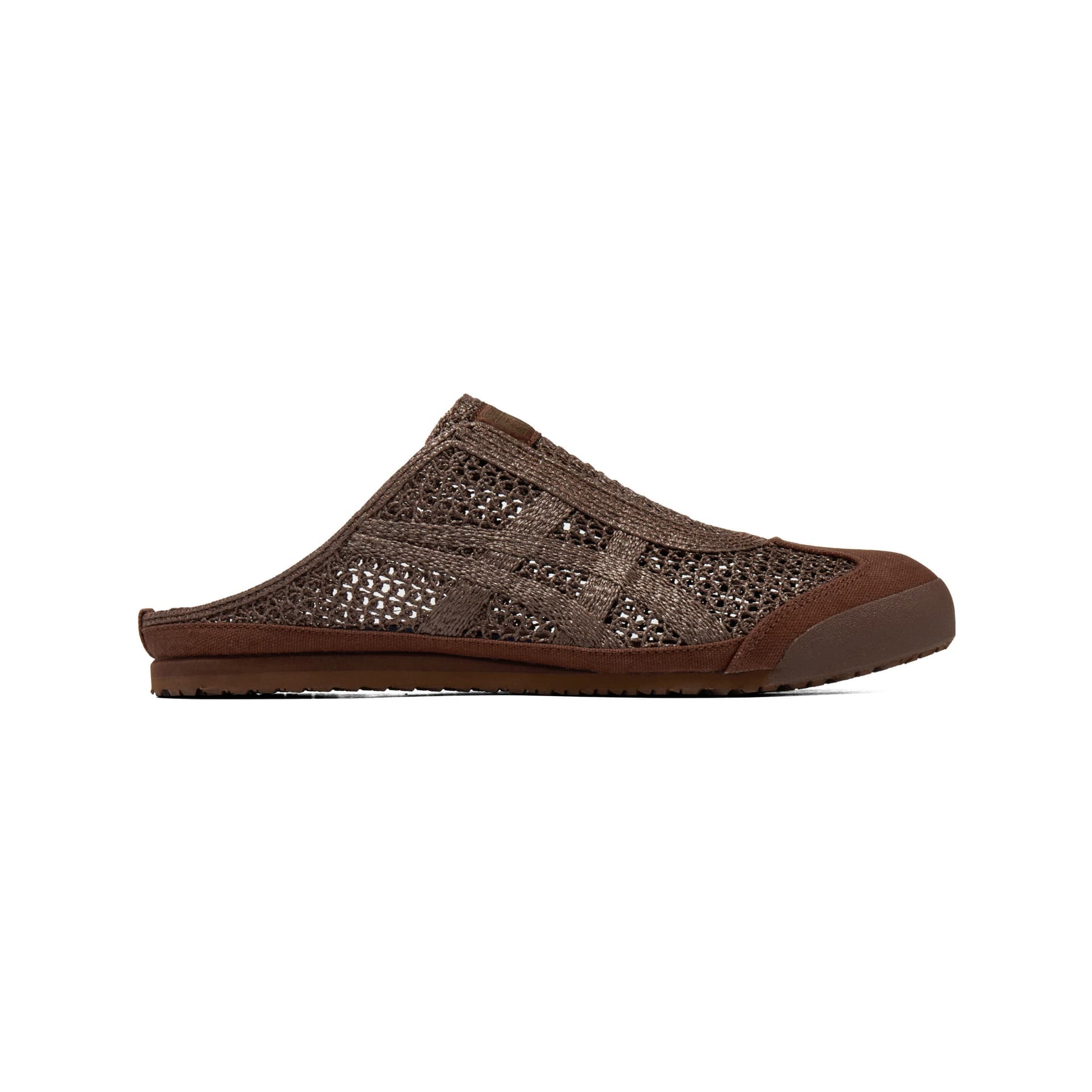 Сандалии Onitsuka Tiger MEXICO 66 SABOT Закрытые тапочки Унисекс Темно-кофейный - изображение 2