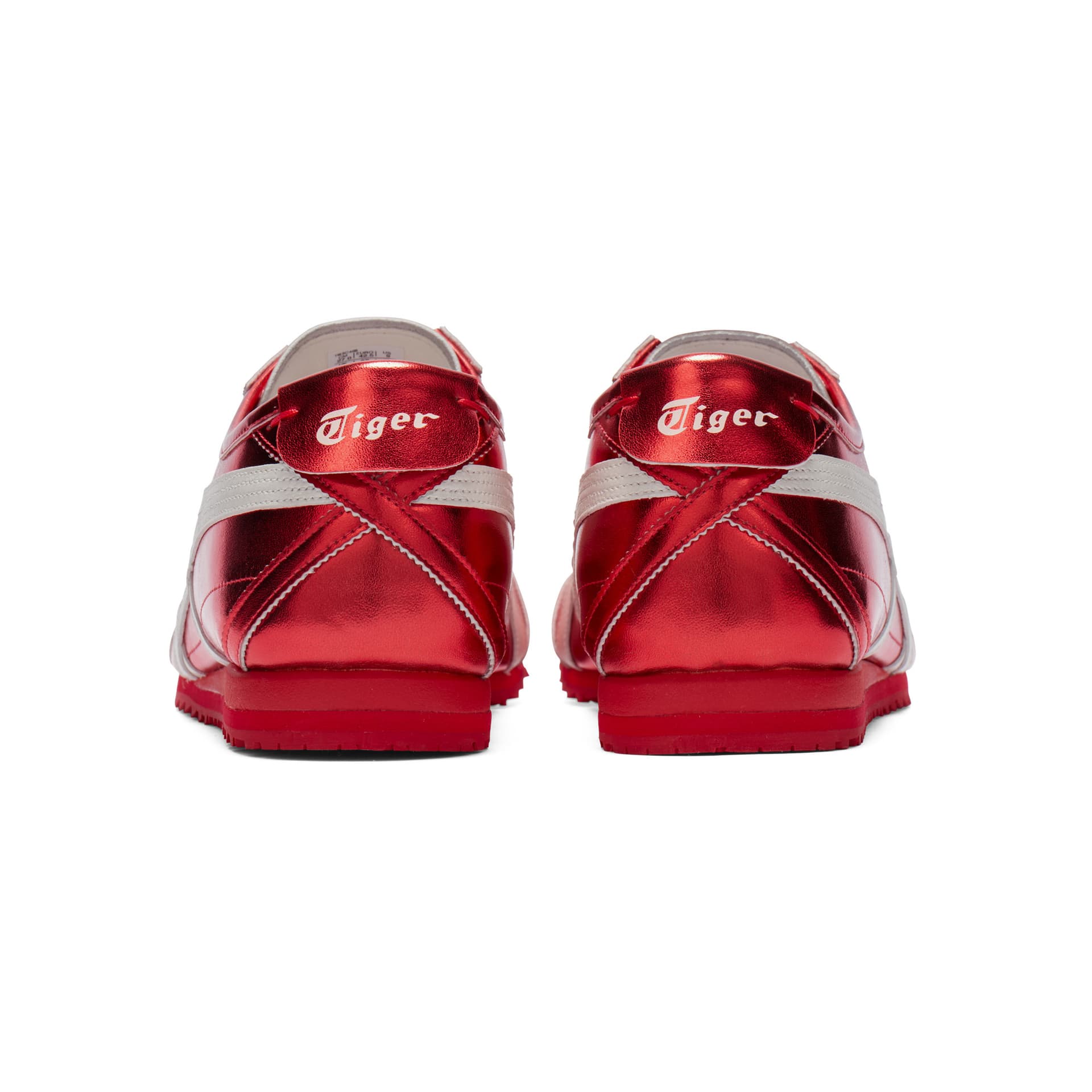 Кроссовки Onitsuka Tiger MEXICO 66 Противоскользящая Устойчивая к истиранию Низкий Топ Повседневная Обувь Унисекс Красная - изображение 6