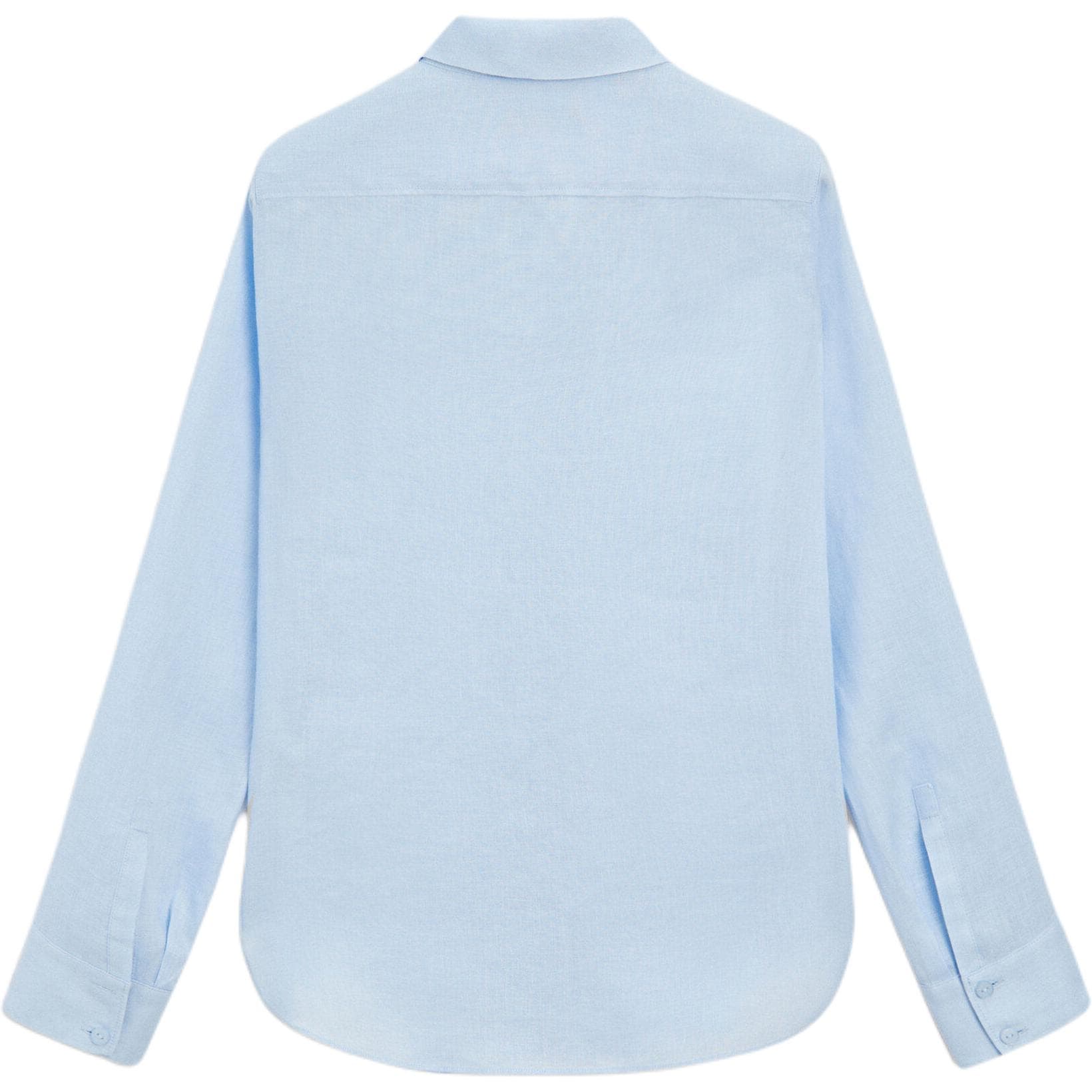 Блузка Massimo Dutti Blue Women's Shirts Масимо Дутти Синие Женские Рубашки - изображение 2