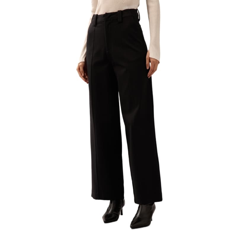 Штаны Calvin Klein SS25 Повседневные брюки женские Космический черный - изображение 3