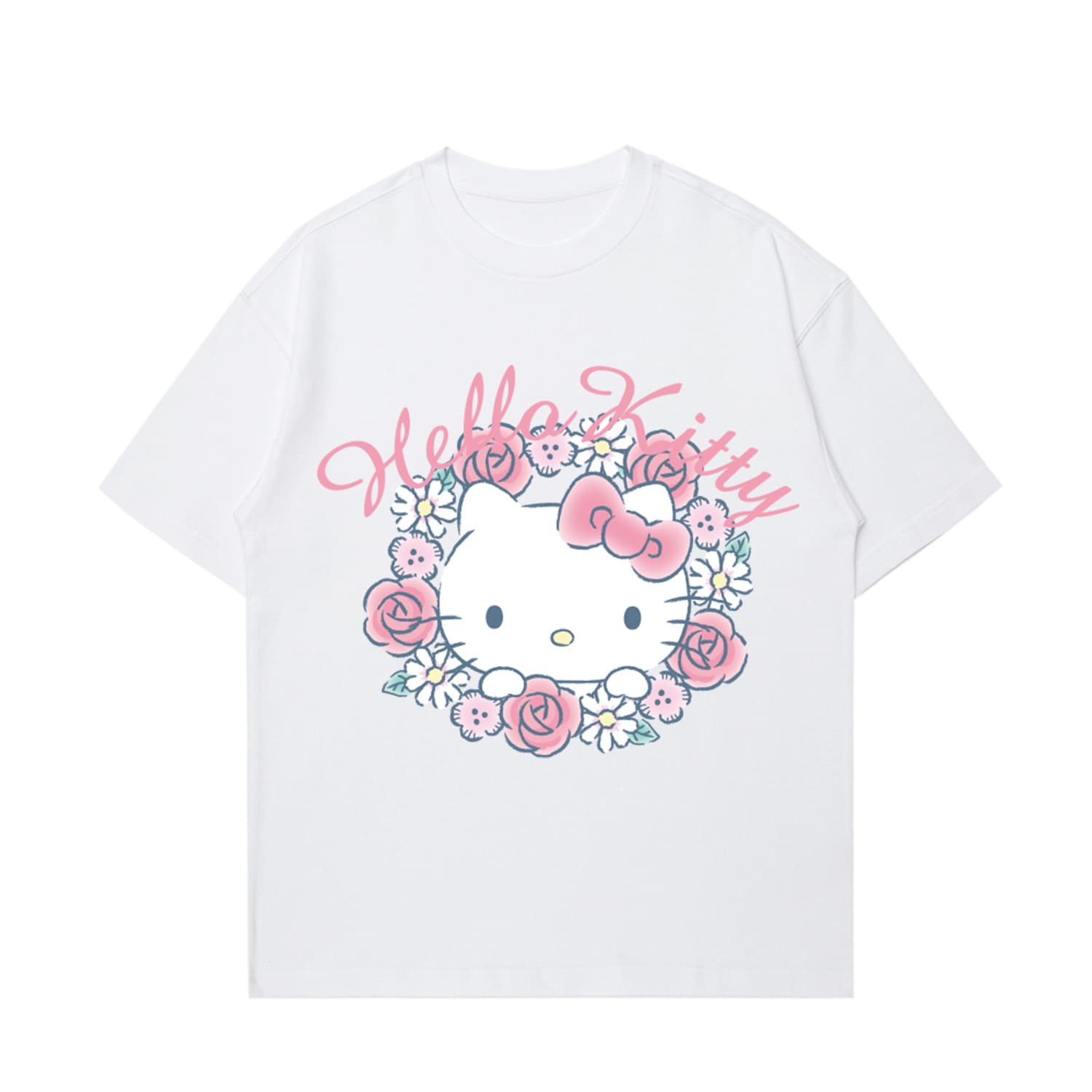 Футболка Sanrio x Hello Kitty T-рубашка Женская - изображение 1
