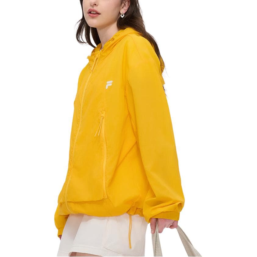 Куртка FILA FUSION Куртки Пальто Унисекс Банановый Лимон Желтый - изображение 4