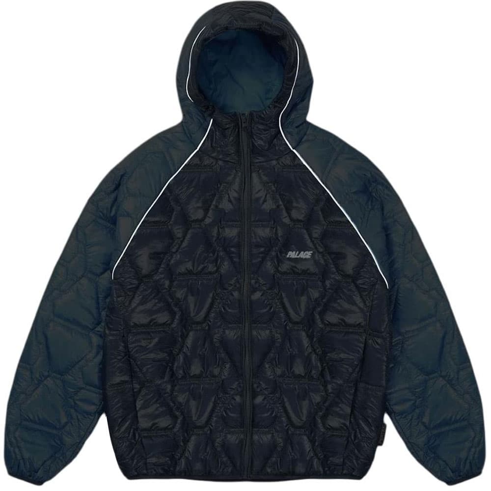 Зимняя куртка пуховик PALACE SS26 DROP7 PERTEX TRI NET JACKET BLUE - изображение 4