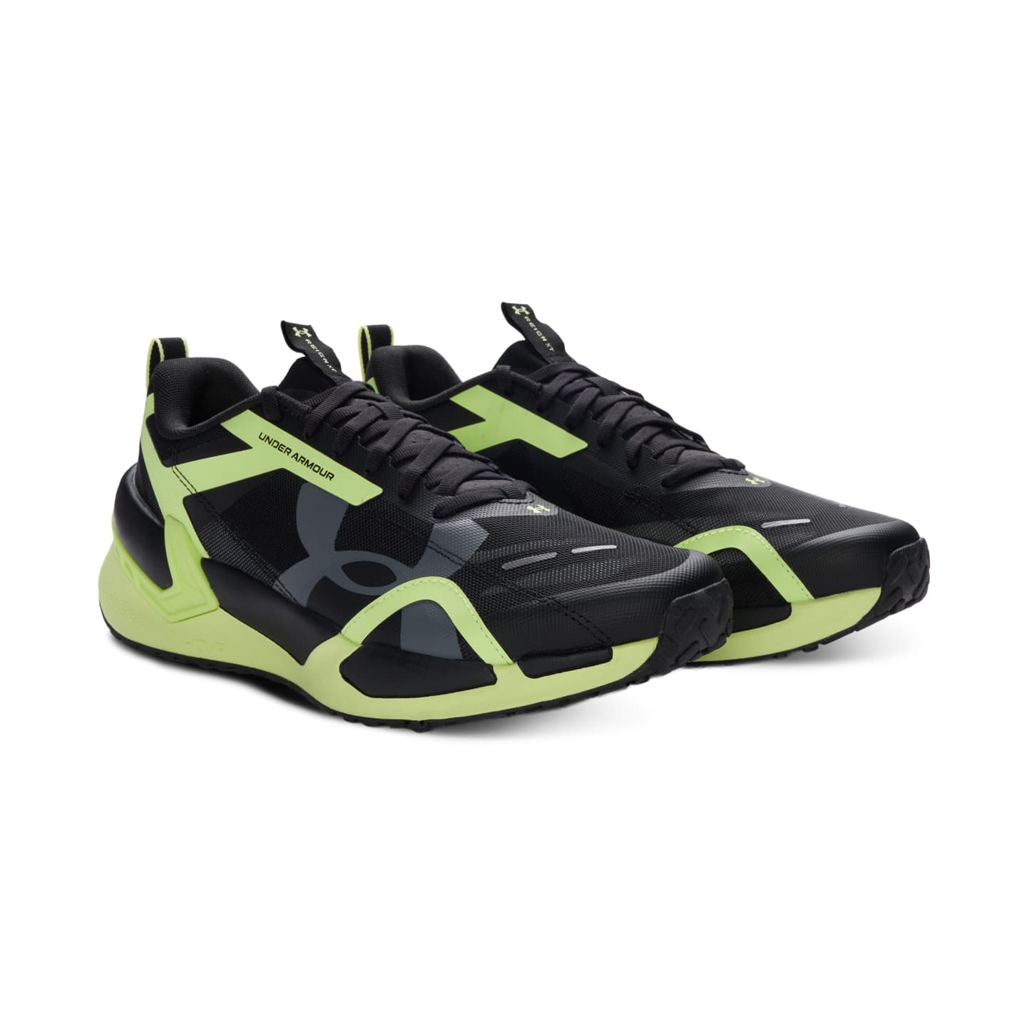 Кроссовки для бега Under Armour Reign XT противоскользящие устойчивые к истиранию низкие беговые кроссовки мужские выцветший зеленый - изображение 3