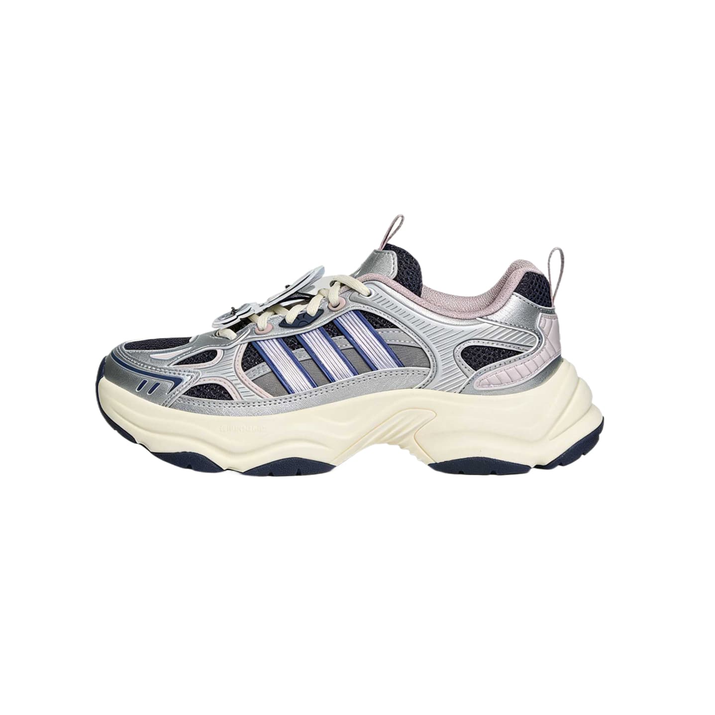 Кроссовки Adidas XLG FIN PULSE Текстиль Синтетическая кожа визуально увеличивает рост низкий топ уличная обувь женские - изображение 1