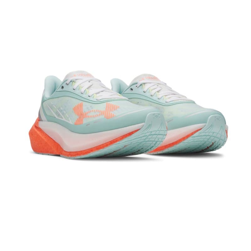 Кроссовки для бега Under Armour Velociti Distance Дышащий Поддержка Low Топ Марафон Беговые кроссовки Женские Свежий Мята - изображение 3