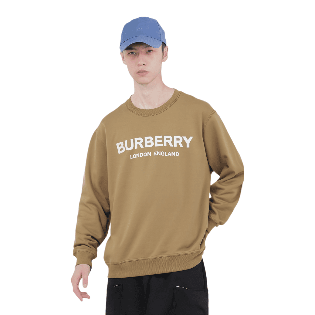 Худи Burberry Толстовка Мужская Бежевая - изображение 2