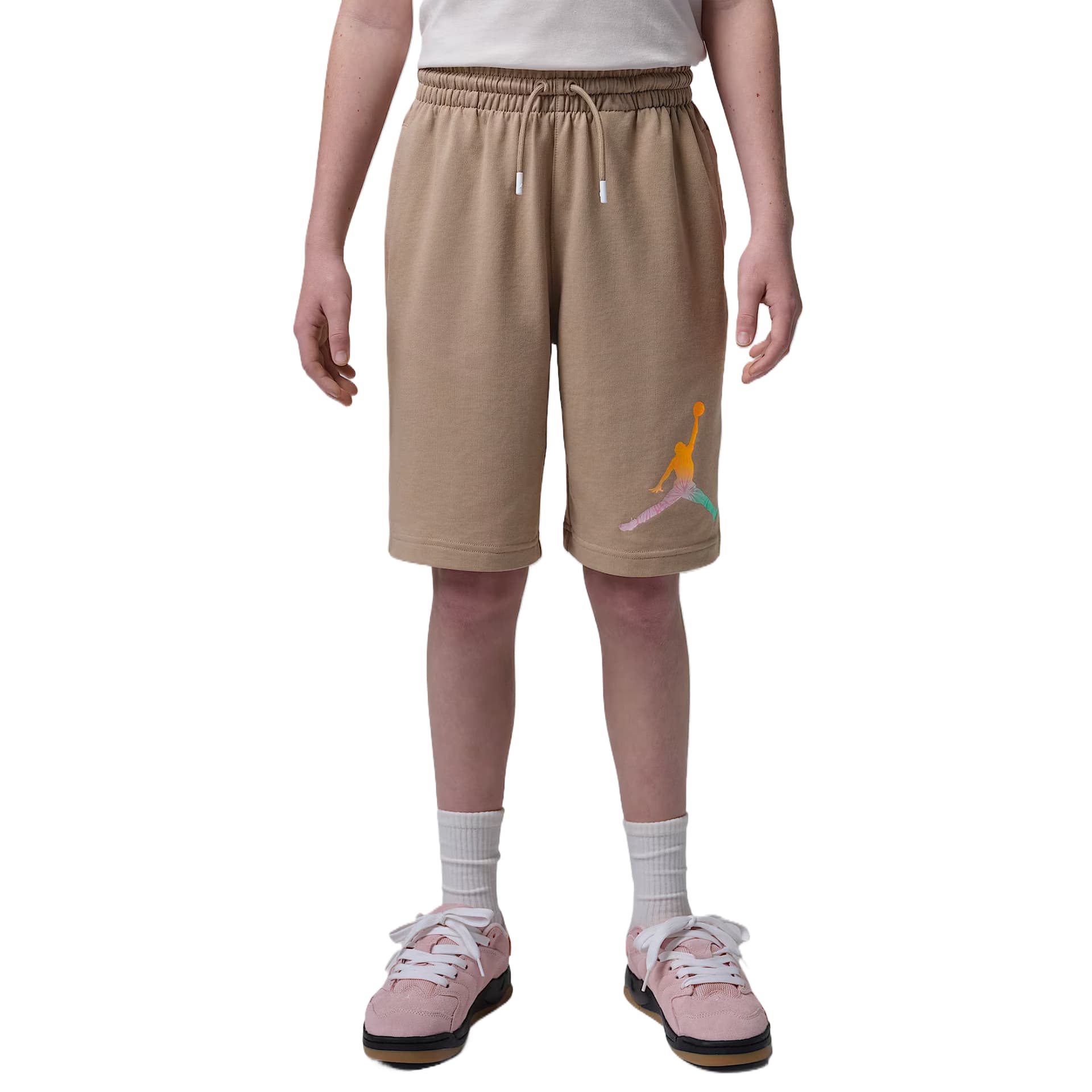 Jordan World Tour Однотонный На шнурках Шорты Детский - изображение 1