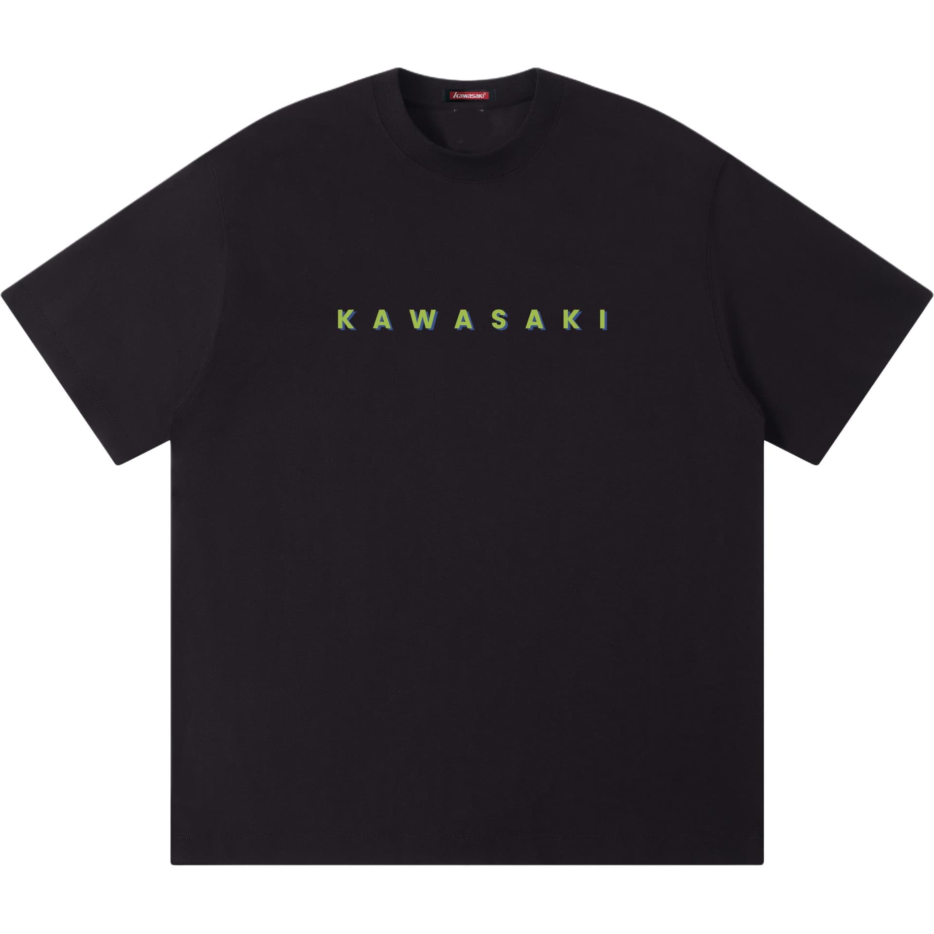 Футболка Kawasaki Уличный винтажный дышащий хлопковый футболка с коротким рукавом унисекс - изображение 1