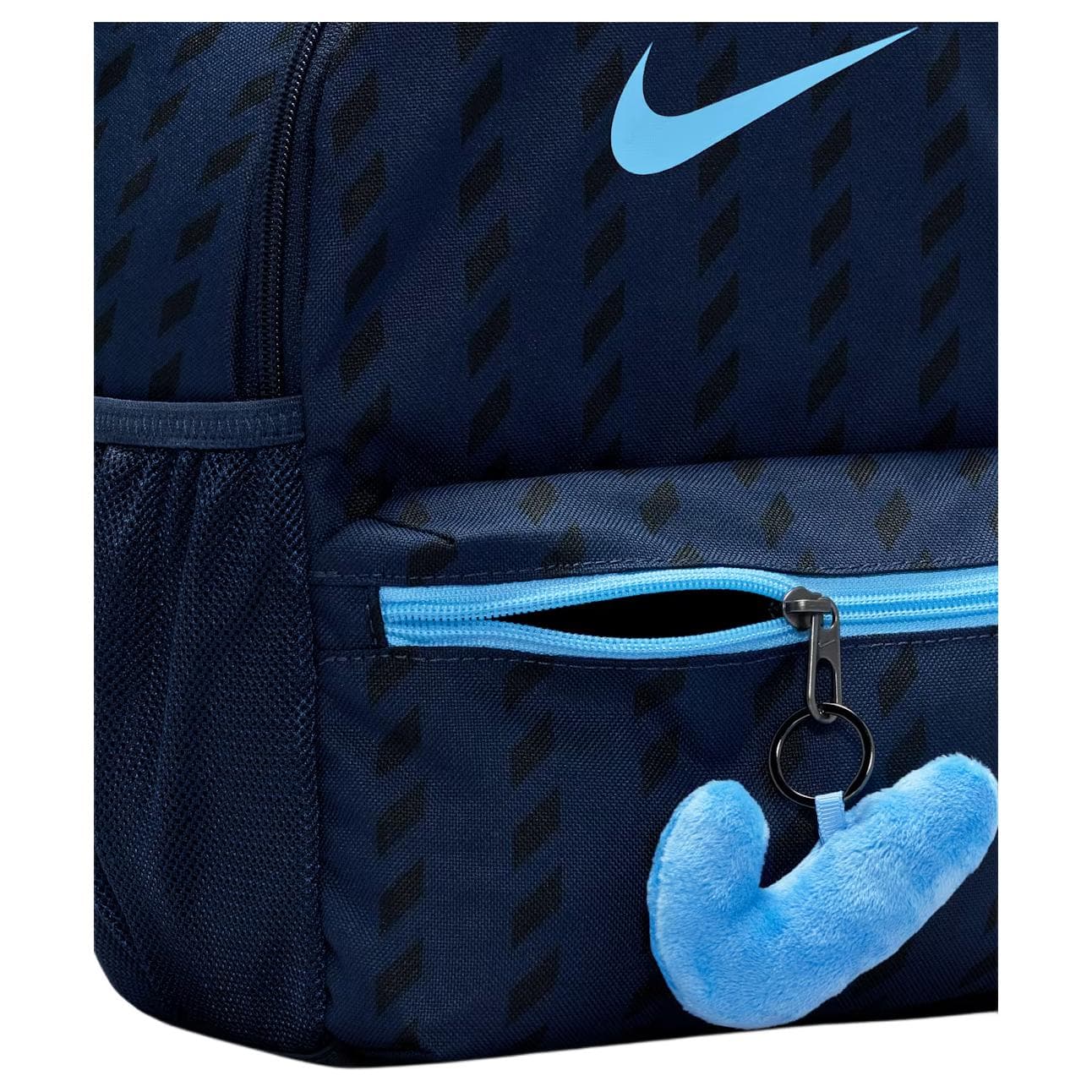Рюкзак NIKE JDI Полиэфирное волокно Рюкзаки Мини-версия Детский Синий - изображение 6