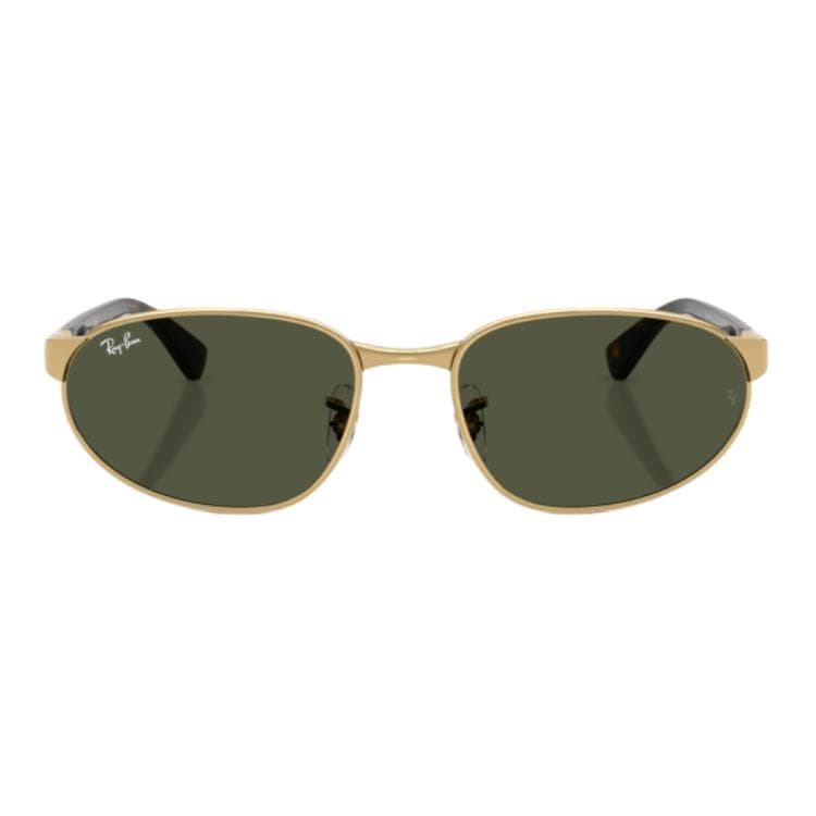 Солнцезащитные очки RayBan Металлические Очки для Солнца Унисекс Золото - изображение 2