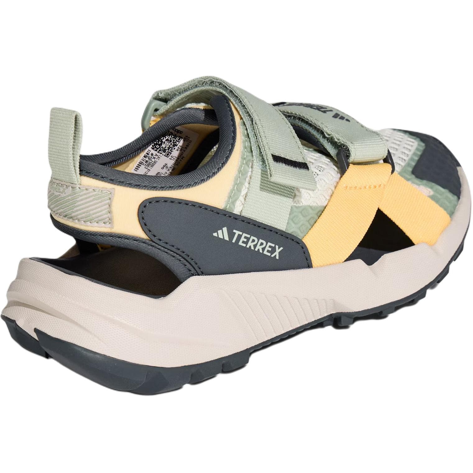 Сандалии adidas Terrex Hydroterra Low Топ Сандалии Бело-зеленый Детский - изображение 3
