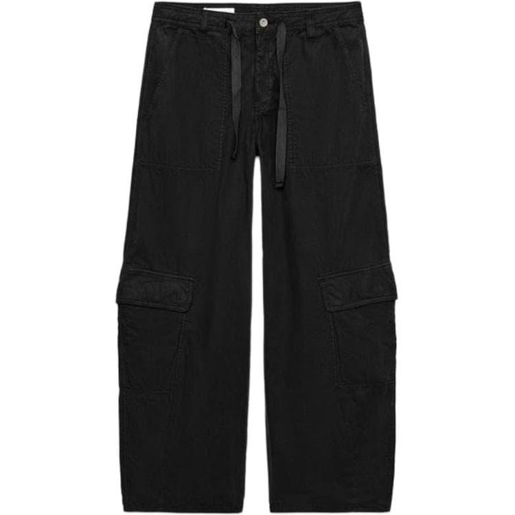 ZARA Черные Женские Карго Брюки - изображение 1