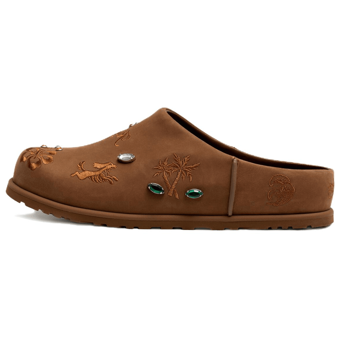 Сандалии UGG X Randomevent Закрытые тапочки Женские Коричневый - изображение 1