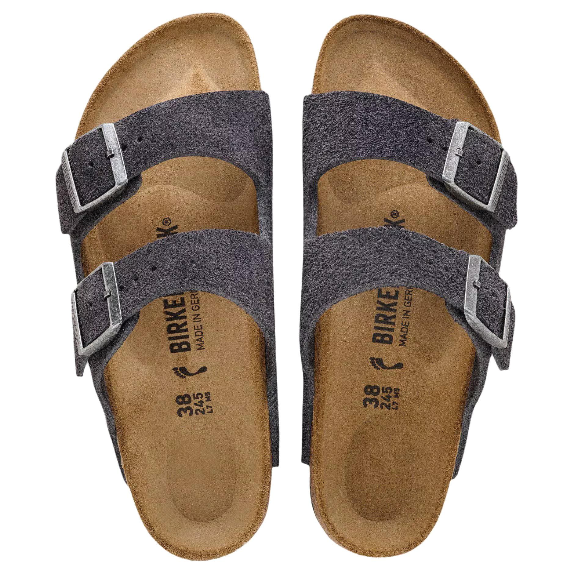 Сандалии Биркенсток Arizona ЭВА Обувь Birkenstock Унисекс Угольный Серый - изображение 4