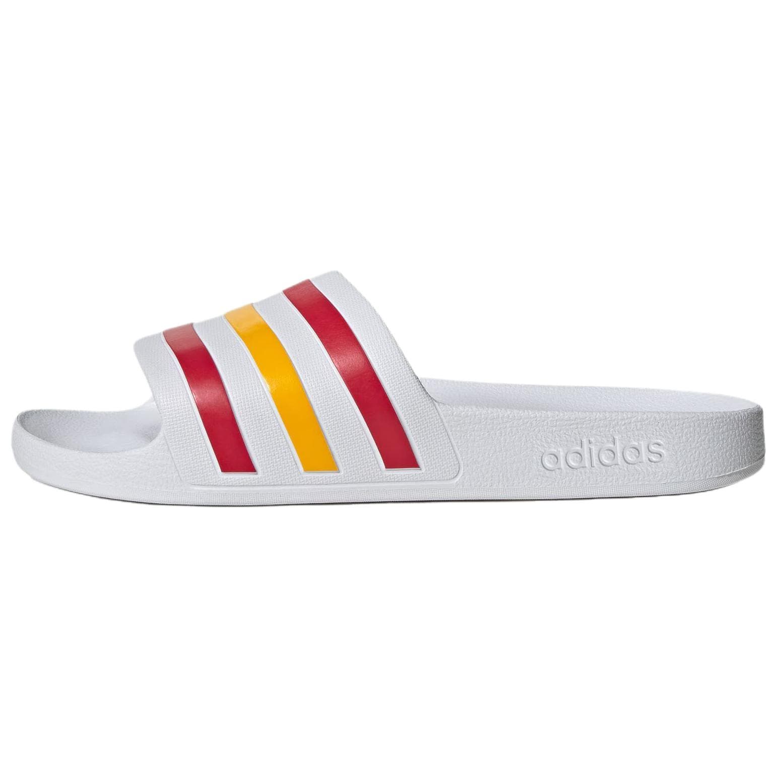 Сандалии adidas Adilette Аква ЭВА Шлепанцы Унисекс Белый Красный - изображение 1