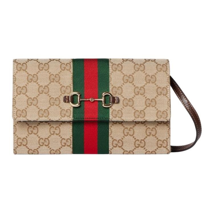 Сумка через плечо GUCCI Horsebit G - изображение 1