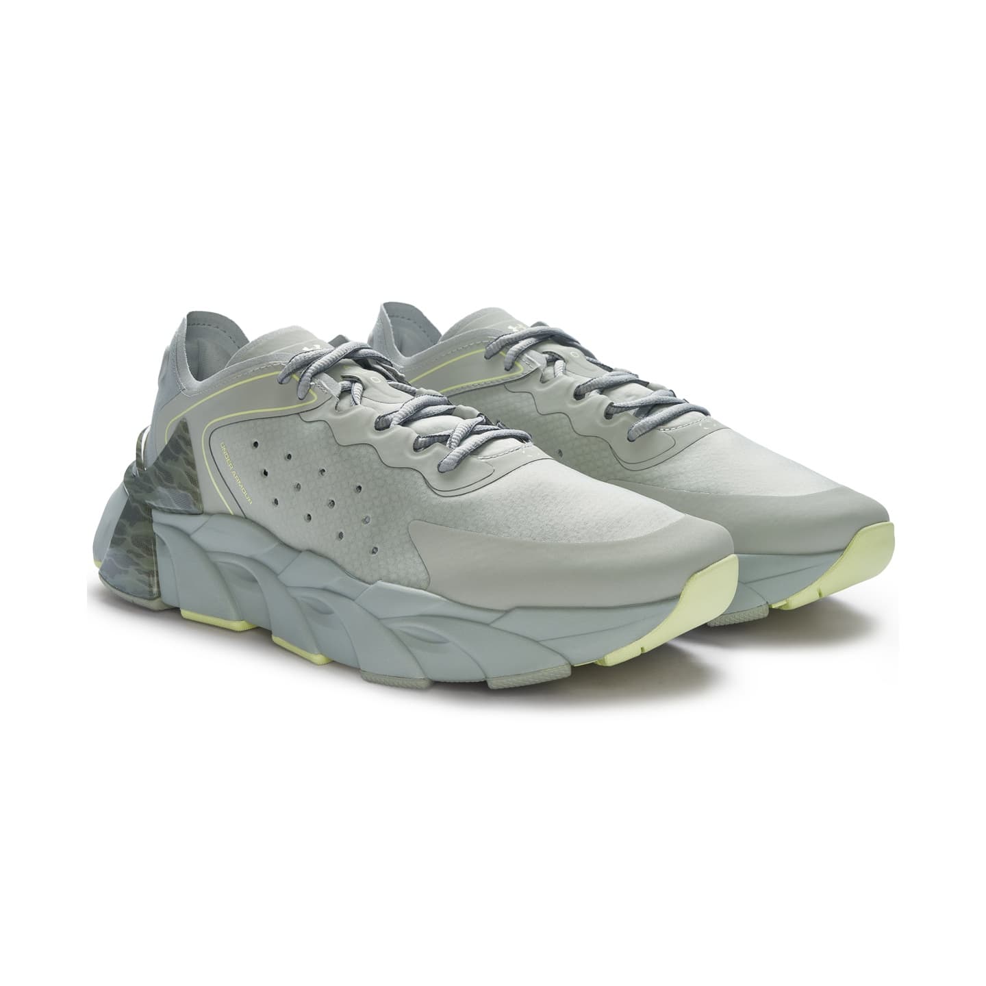 Кроссовки для бега Under Armour Halo Trainer Low Кроссовки для бега Унисекс Титановый серый - изображение 3