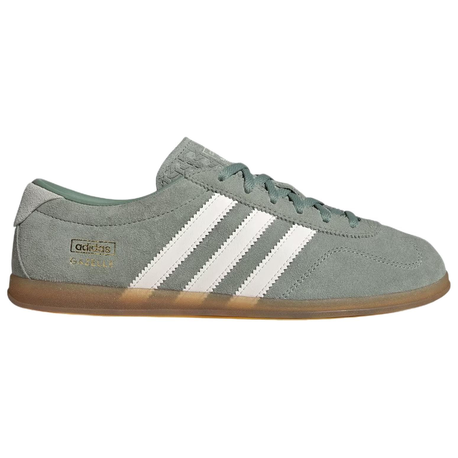 Кроссовки Adidas Originals Gazelle Low Скейтборд Обувь Женская Пыльно-Зеленая - изображение 2