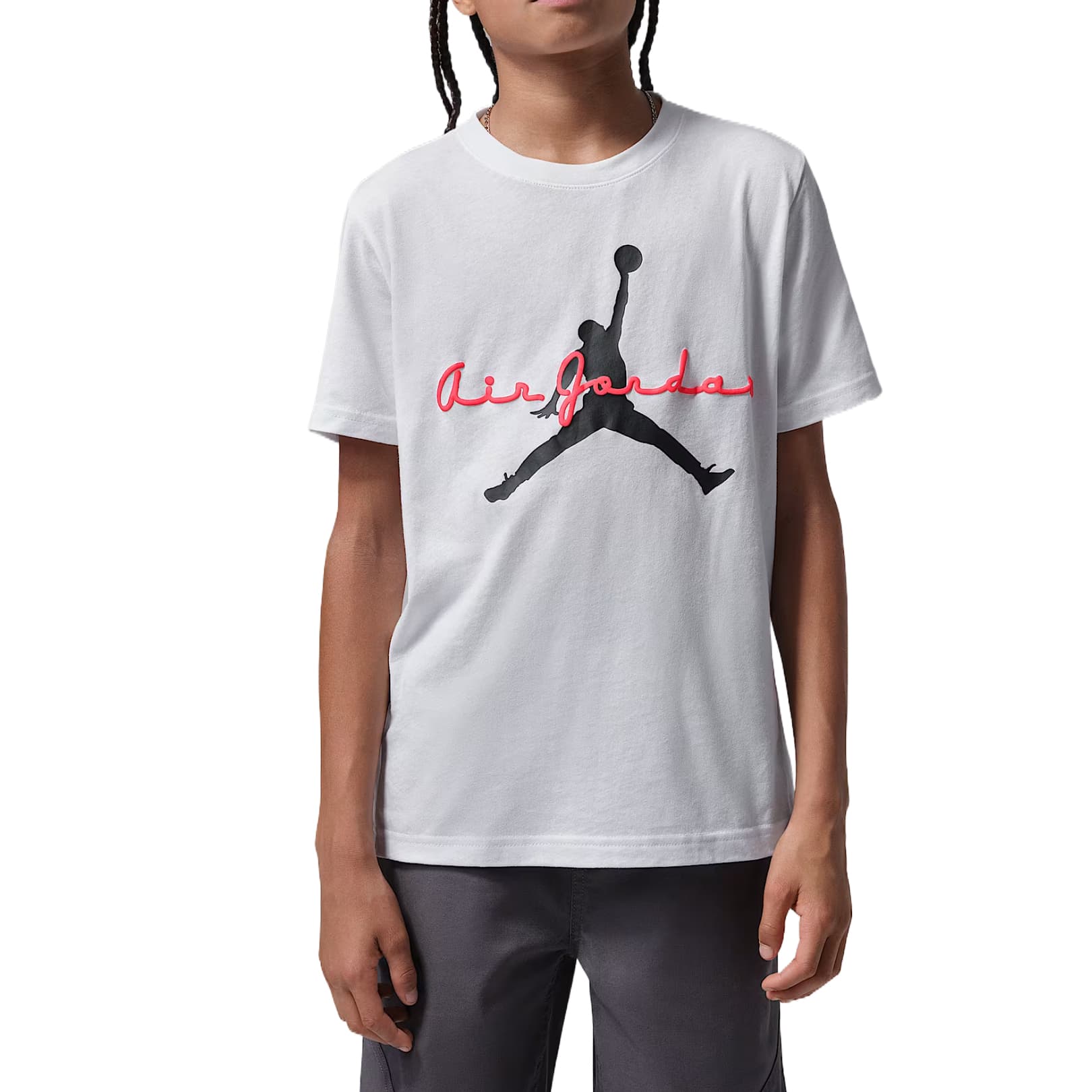 Футболка Jordan Flight Essentials Белый Kids T-рубашки - изображение 1