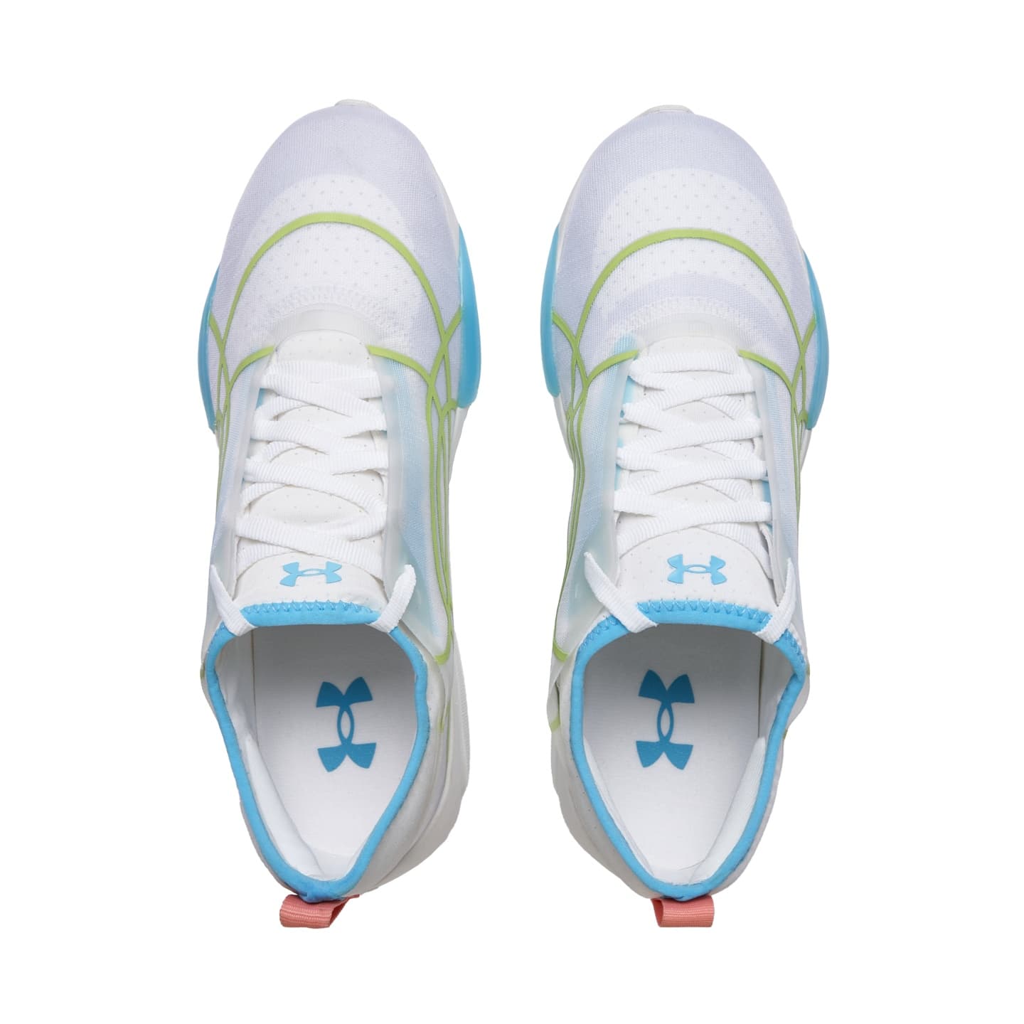 Кроссовки для спортзала Кроссовки для тренировок Under Armour женские белые - изображение 4
