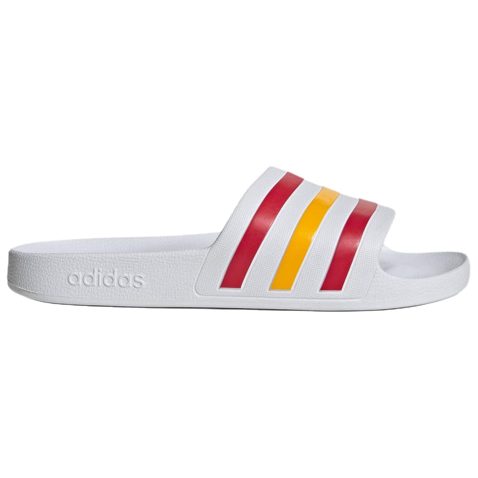 Сандалии adidas Adilette Аква ЭВА Шлепанцы Унисекс Белый Красный - изображение 2