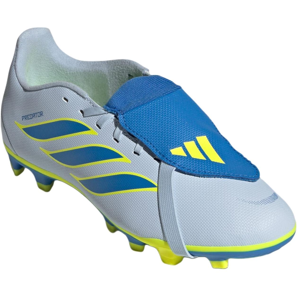 Бутсы Adidas Predator CLUB Низкие футбольные бутсы с поддержкой цвет далёкий небесный детские - изображение 3