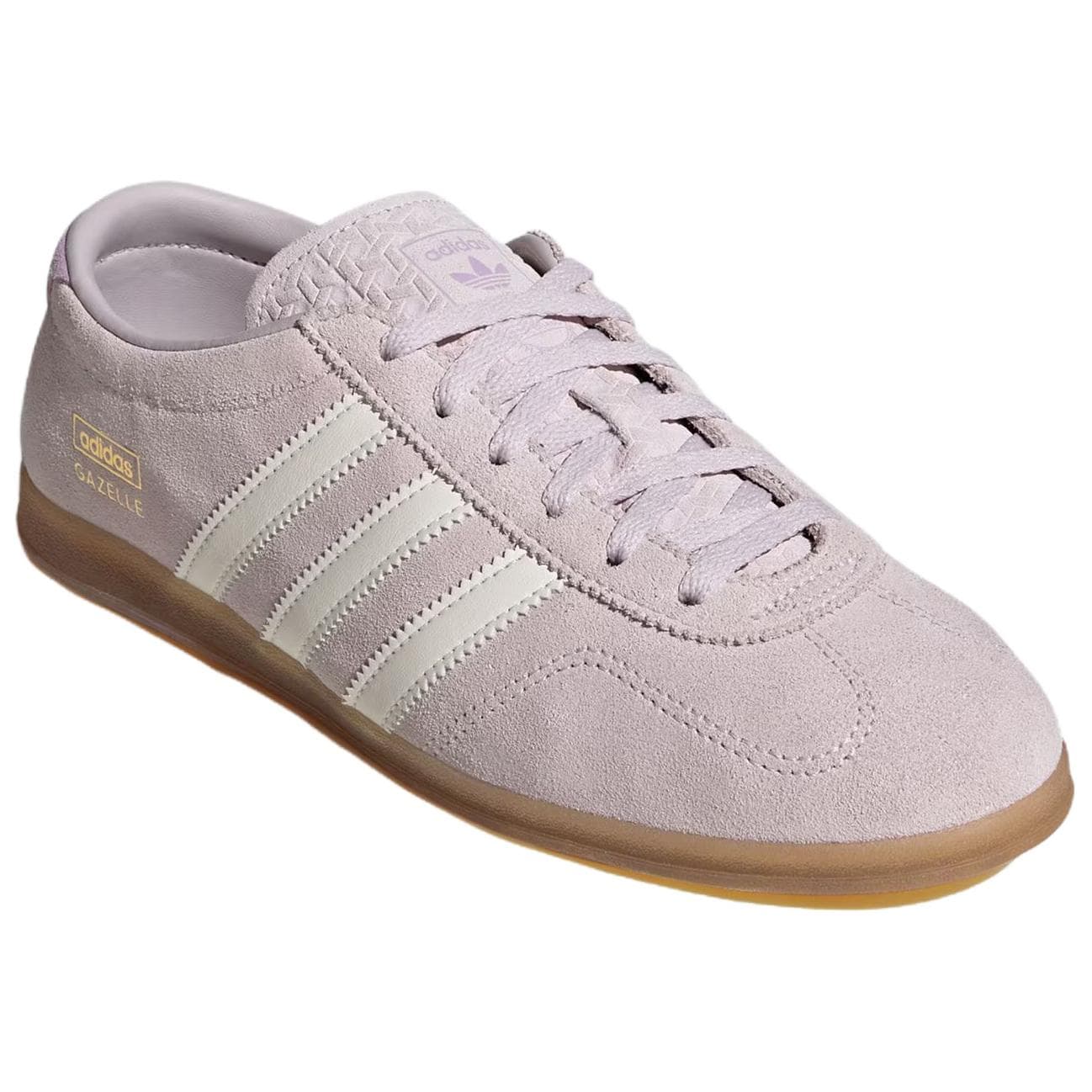 Кроссовки Adidas Originals Gazelle Low Скейтборд Обувь Женская Ледяной Кристалл Фиолетовый - изображение 3