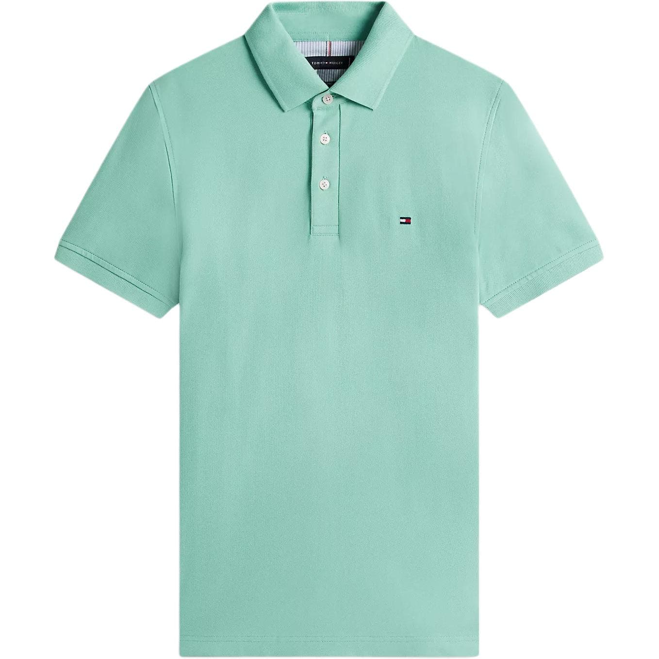 Поло Tommy Hilfiger Зеленое L3J Мужское Поло - изображение 1