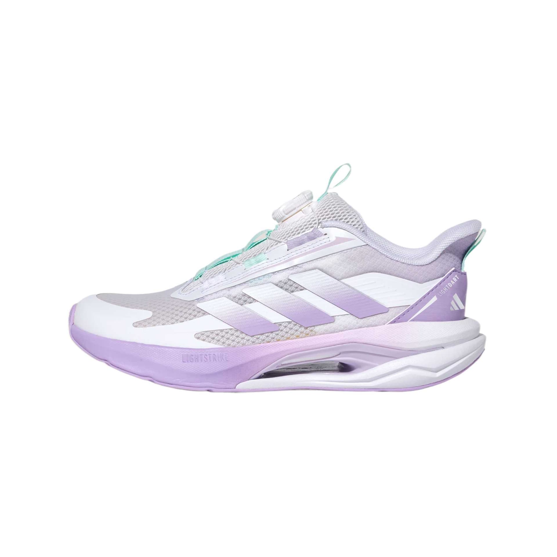 Кроссовки Adidas Детские беговые кроссовки Low Топ Белый Розовый Apple Фиолетовый Светло-фиолетовый Kids - изображение 1